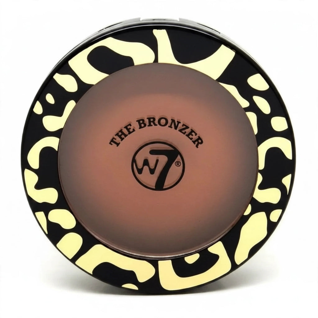 W7 The Bronzer Matte Bronzing Powder Compact with matte bronzing powder
