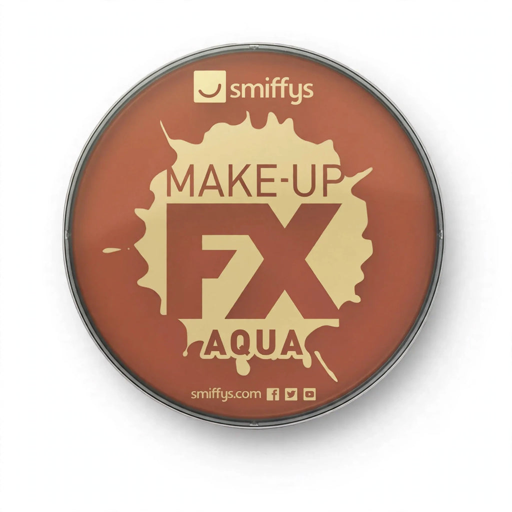 Smiffys Water Based FX Face and Body Paint in Light Brown 16ml bottle