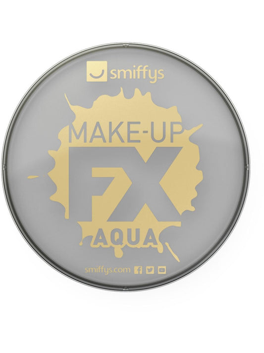 Water Based FX Face and Body Paints by Smiffys 16ml Light Grey