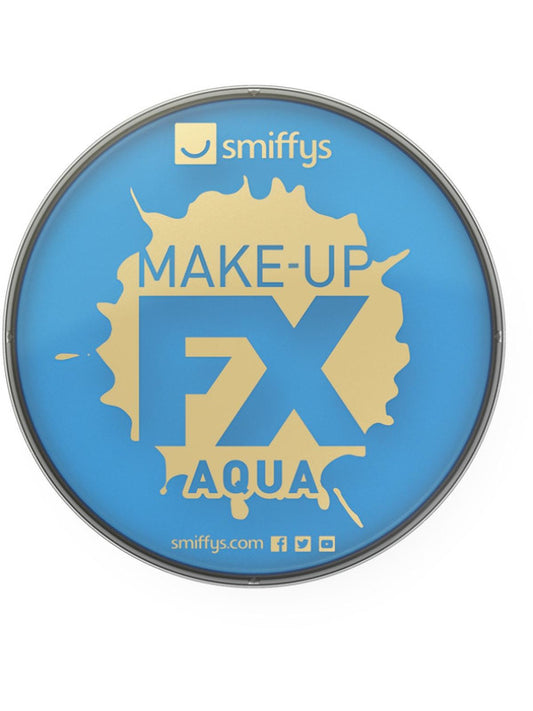 Water Based FX Face and Body Paints by Smiffys 16ml Pale Blue