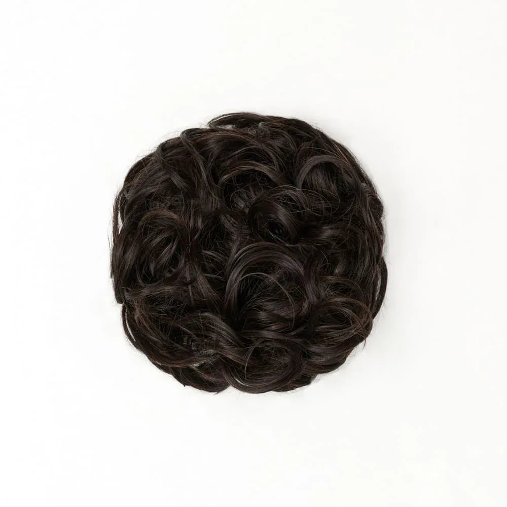 Heat Resistant Curly Messy Hair Bun - 2 Nigella - Why Not Shop