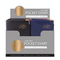 Tallon Week To View Pocket Diary 2027 showing assorted colours