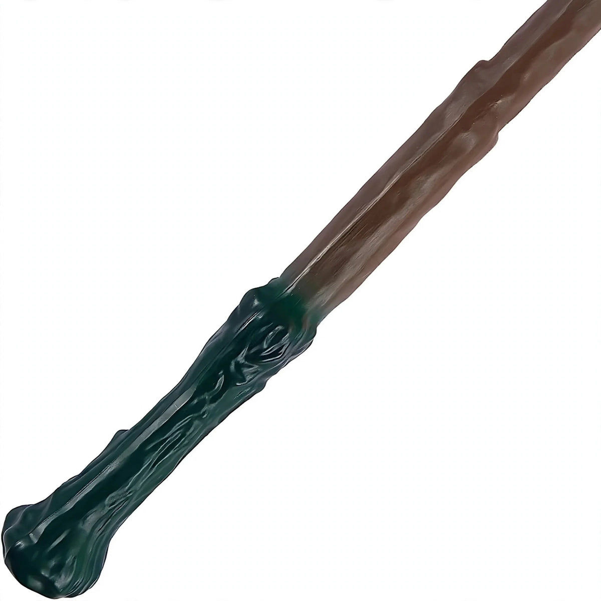 Close-up view of Wizard Wand 35cm showing brown color with green detail