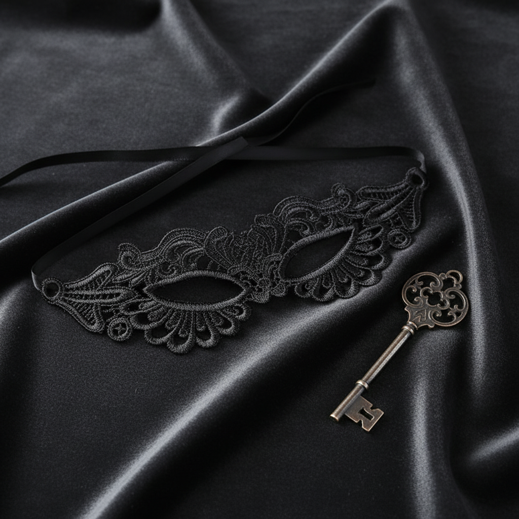 Womens Black Lace Venetian Gothic Eye Mask | Merthyr Tydfil | Why Not Shop Online