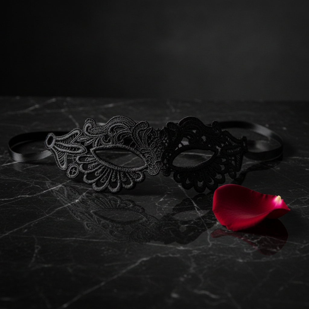 Womens Black Lace Venetian Gothic Eye Mask | Merthyr Tydfil | Why Not Shop Online
